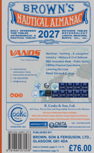 Almanac 2027 150th Edition